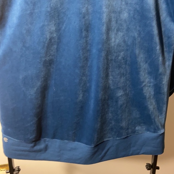 Champion blue velour sweatshirt - Picture 4 of 5
